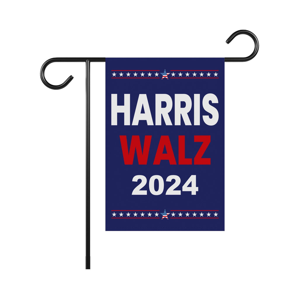 Harris Walz 2024 Garden Flag - 12x18 Inch Double Sided, Childless Cat Ladies Flag, Harris For President 2024 Flag, Madam President Flag