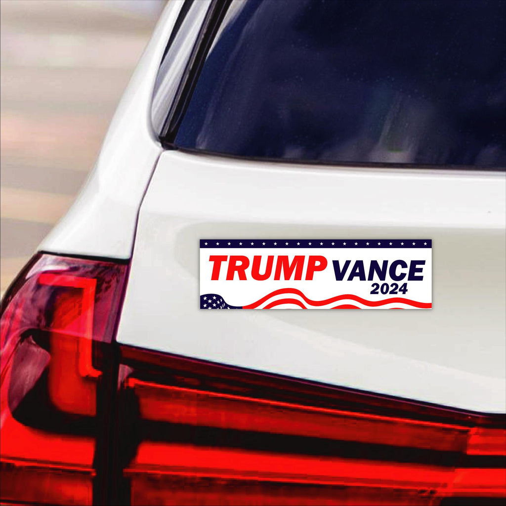 Trump Vance 2024 Magnet, Take America Back, Trump For President 2024 Car Magnet, Trump Magnet, Trump 2024 Vehicle Magnet, 10" x 3"