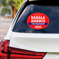 Kamala Harris 2024 Sticker Vinyl Decal, Harris For President 2024 Vinyl Sticker, Madam President, Election Harris Bumper Sticker - 6