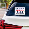 Kamala Harris 2024 Sticker Vinyl Decal, Harris For President 2024 Vinyl Sticker, Madam President, Election Harris Bumper Sticker - 6