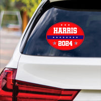 Kamala Harris 2024 Sticker Vinyl Decal, Harris For President 2024 Vinyl Sticker, Madam President, Election Harris Bumper Sticker - 6" x 4.5"