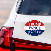 Trump Vance 2024 Magnet, Take America Back, Trump For President 2024 Car Magnet, Trump Magnet, Trump 2024 Vehicle Magnet, 6" x 4.5"