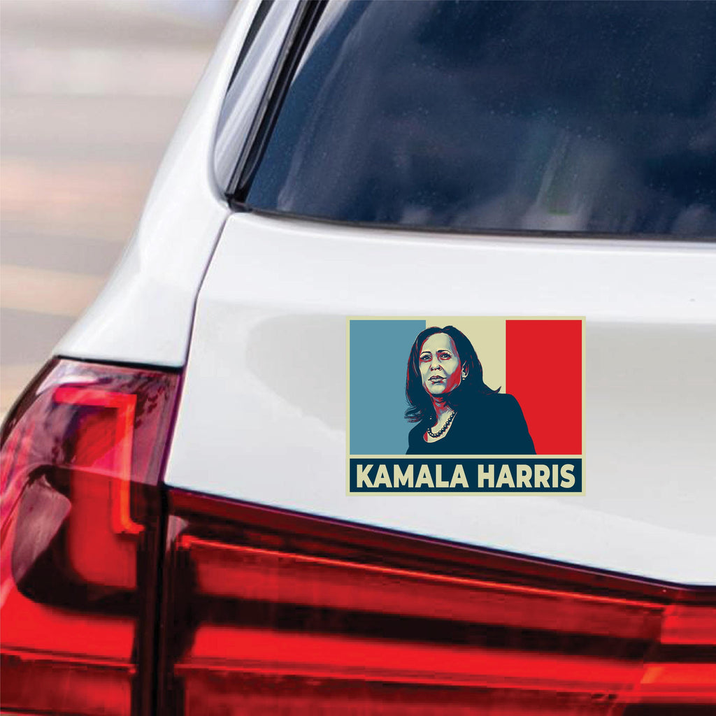 Kamala Harris 2024 Car Magnet, Harris For President 2024 Vehicle Magnet, 2024 President Election Bumper, Madam President Magnet, 6" x 4.5"