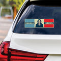 Kamala Harris 2024 Sticker Vinyl Decal, Harris For President 2024 Vinyl Sticker, Madam President, Election Harris Bumper Sticker - 10