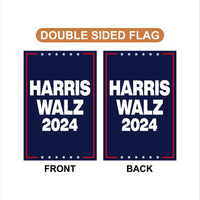 Harris Walz 2024 Garden Flag - 12x18 Inch Double Sided, Childless Cat Ladies Flag, Harris For President 2024 Flag, Madam President Flag