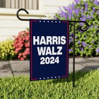 Harris Walz 2024 Garden Flag - 12x18 Inch Double Sided, Childless Cat Ladies Flag, Harris For President 2024 Flag, Madam President Flag