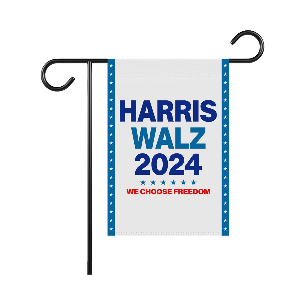 Harris Walz 2024 Garden Flag - 12x18 Inch Double Sided, Childless Cat Ladies Flag, Harris For President 2024 Flag, Madam President Flag