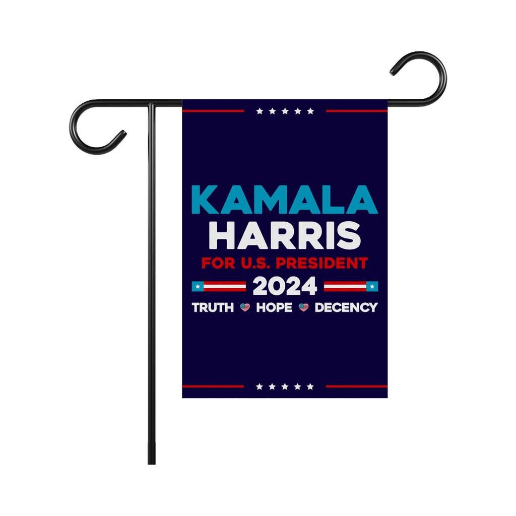 Kamala Harris Walz Obviously Garden Flag - 12x18 Inch Double Sided, Childless Cat Lady Flag, Harris For President 2024, Madam President Flag
