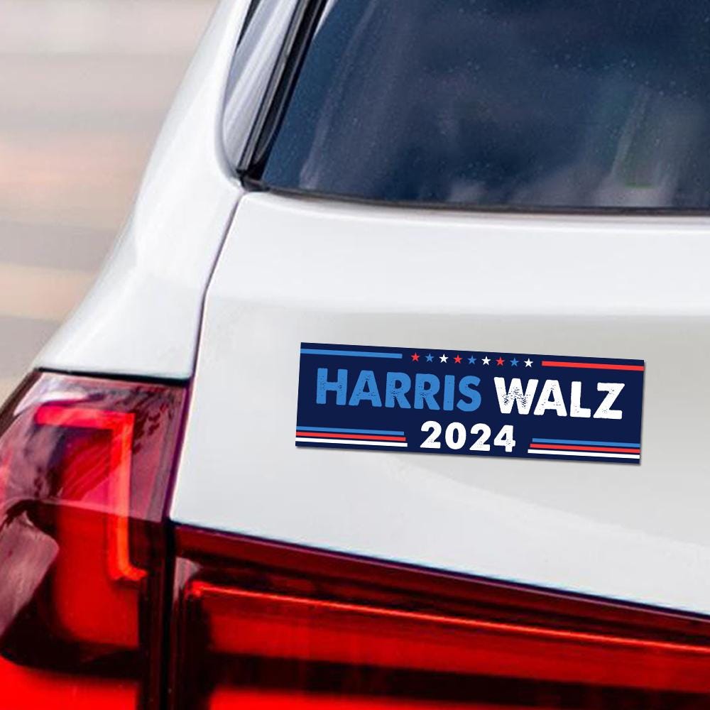 Kamala Harris Walz Obviously Car Magnet, Harris For President 2024 Vehicle Magnet, Truth Hope Decency, Madam President Magnet