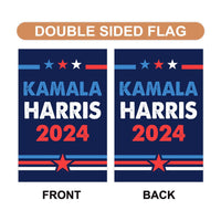 Harris Walz 2024 Obviously Garden Flag - 12x18 Inch Double Sided, Childless Cat Lady, Kamala Harris For President 2024, Madam President Flag