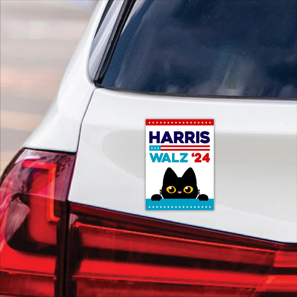 Harris Walz 2024 Obviously Car Magnet, Harris For President 2024 Vehicle Magnet, Truth Hope Decency, Madam President Magnet, 6" x 4.5"