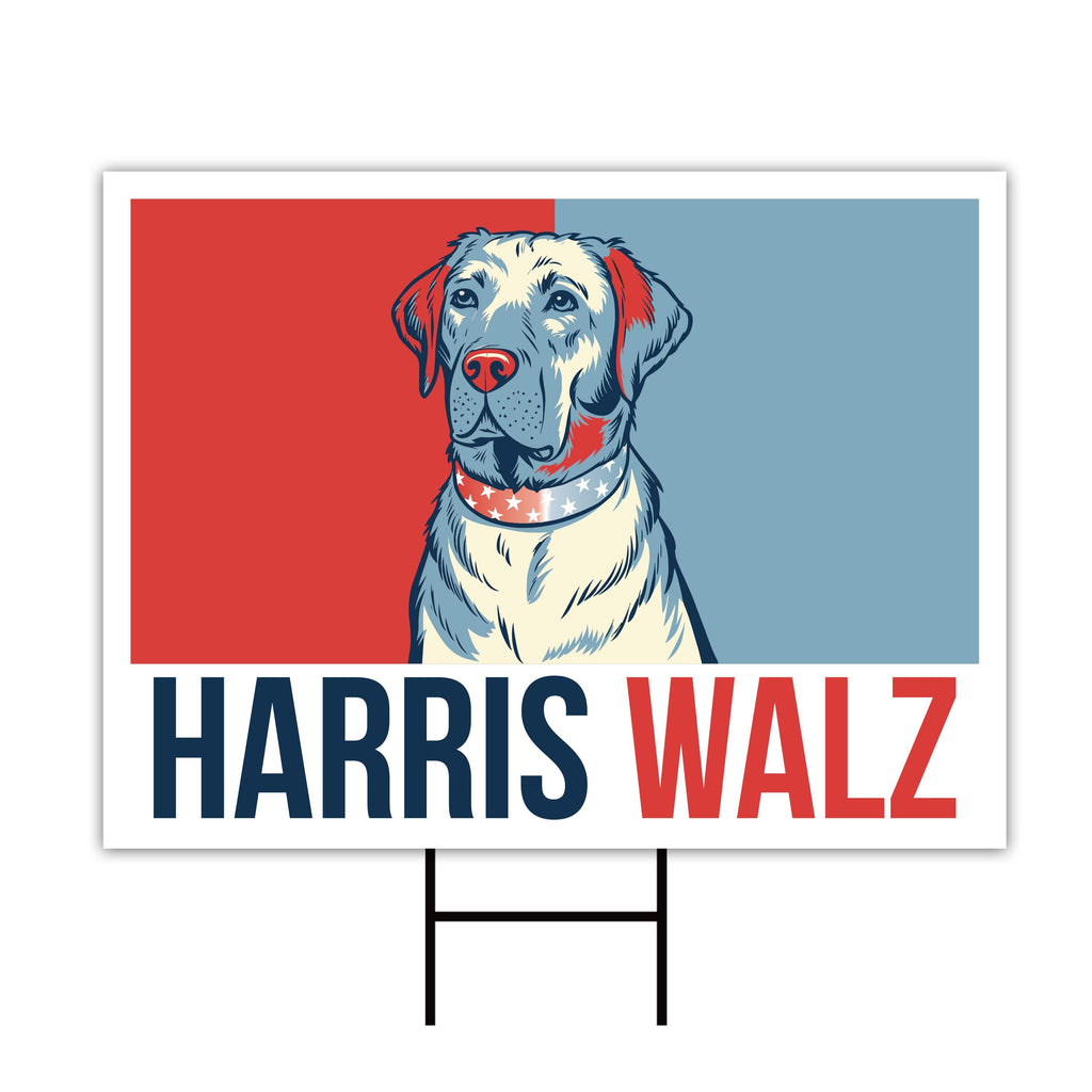 Harris Walz 2024 Obviously Yard Sign - Coroplast Harris For President ...