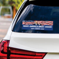 Trump Vance Kennedy 2024 Sticker Vinyl Decal, Unite America 2024 Vinyl Sticker, Take America Back, Trump Vance 2024 Bumper Sticker, 10" x 3"