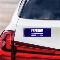 Harris Walz Freedom 2024 Car Magnet, Kamala Harris For President 2024 Vehicle Magnet, Truth Hope Decency, Madam President Magnet