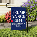 Trump Vance 2024 Garden Flag - 12x18 Inch Double Sided, Trump Vance Kennedy 2024 Flag, Unite America 2024 Flag, Trump 2024 Flag