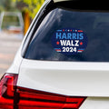 Harris Walz Obviously Sticker Vinyl Decal, Harris For President 2024 Vinyl Sticker, Truth Hope Decency Bumper Sticker - 6