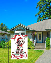 Christmas Garden Flag - 12x18 Inch Double Sided, Christmas Dog Flag, Holiday  Flag, Winter Flag, Xmas Dog Lover Merry Christmas Welcome Flag