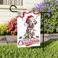 Christmas Garden Flag - 12x18 Inch Double Sided, Christmas Dog Flag, Holiday  Flag, Winter Flag, Xmas Dog Lover Merry Christmas Welcome Flag