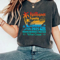 Personalized Cruise Squad 2025 Short Sleeve Shirt