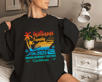 Personalized Cruise Squad 2025 Sweatshirt