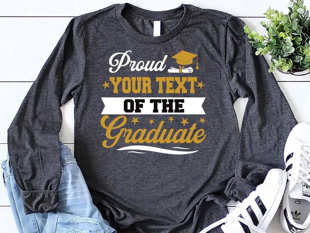Custom Family Graduation 2025 Long Sleeve Shirt