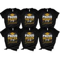 Custom Family Graduation 2025 Short Sleeve T-Shirt