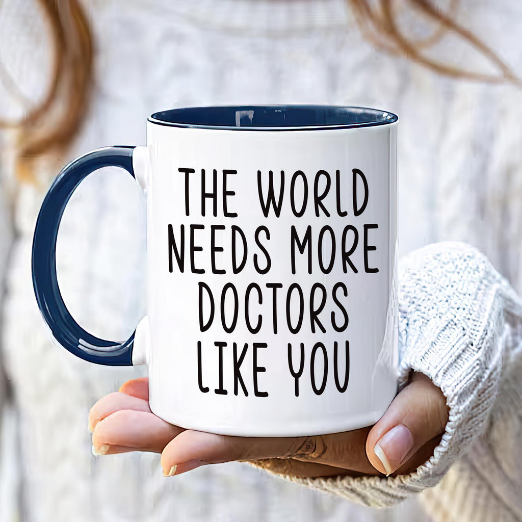 Personalized Doctor Coffee Mug, Custom Medical Gift, Doctor Appreciation Cup, Thank You Mug for Healthcare Worker, Doctor Retirement Gift