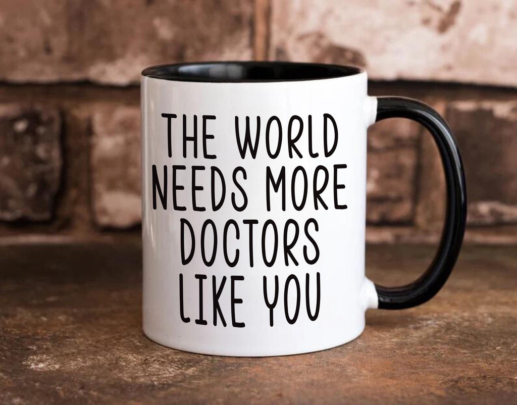 Personalized Doctor Coffee Mug, Custom Medical Gift, Doctor Appreciation Cup, Thank You Mug for Healthcare Worker, Doctor Retirement Gift