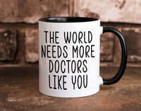 Personalized Doctor Coffee Mug, Custom Medical Gift, Doctor Appreciation Cup, Thank You Mug for Healthcare Worker, Doctor Retirement Gift