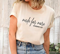 Made for More Short Sleeve T-Shirt