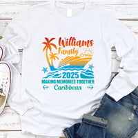 Personalized Cruise Squad 2025 Long Sleeve Shirt