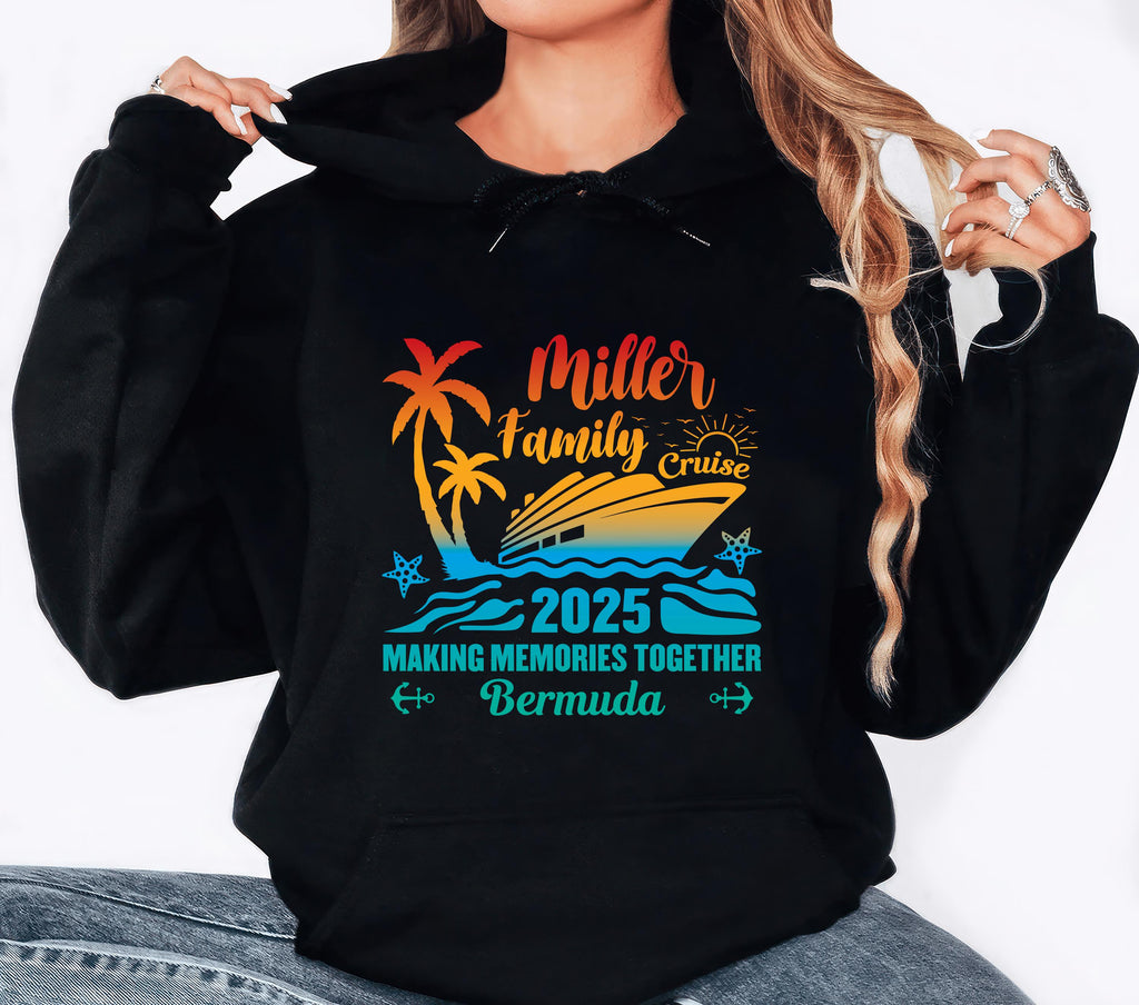 Personalized Cruise Squad 2025 Hoodie