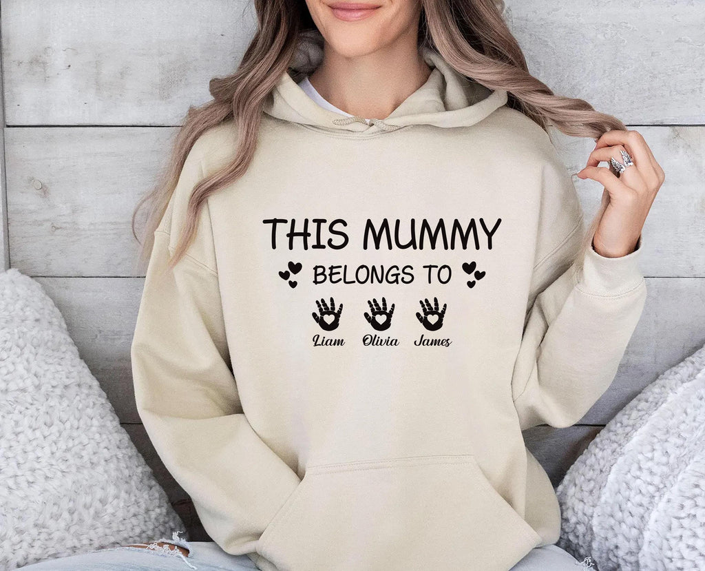 This Mummy Belongs Hoodie
