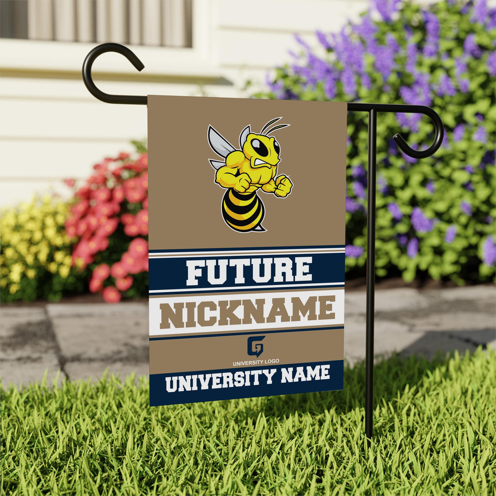 Personalized College Bound Garden Flag, Double Sided Future Graduate Custom Decor, University Bound Yard Sign, Class of 2025 Graduation Flag