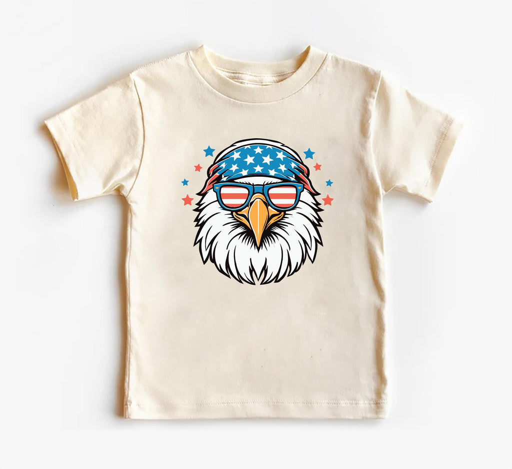 Patriotic Eagle Baby Bodysuit, Baby Shirt, Toddler Sweatshirt - Boys America Outfit, 4th of July Baby Gift, Bald Eagle USA Freedom Clothes