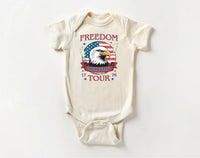 Freedom Eagle Baby Bodysuit, Baby Shirt, Toddler Sweatshirt - Boys Patriotic Outfit, 4th of July Baby Gift, Bald Eagle USA Independence Day