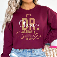 It’s Dr. Actually Sweatshirt