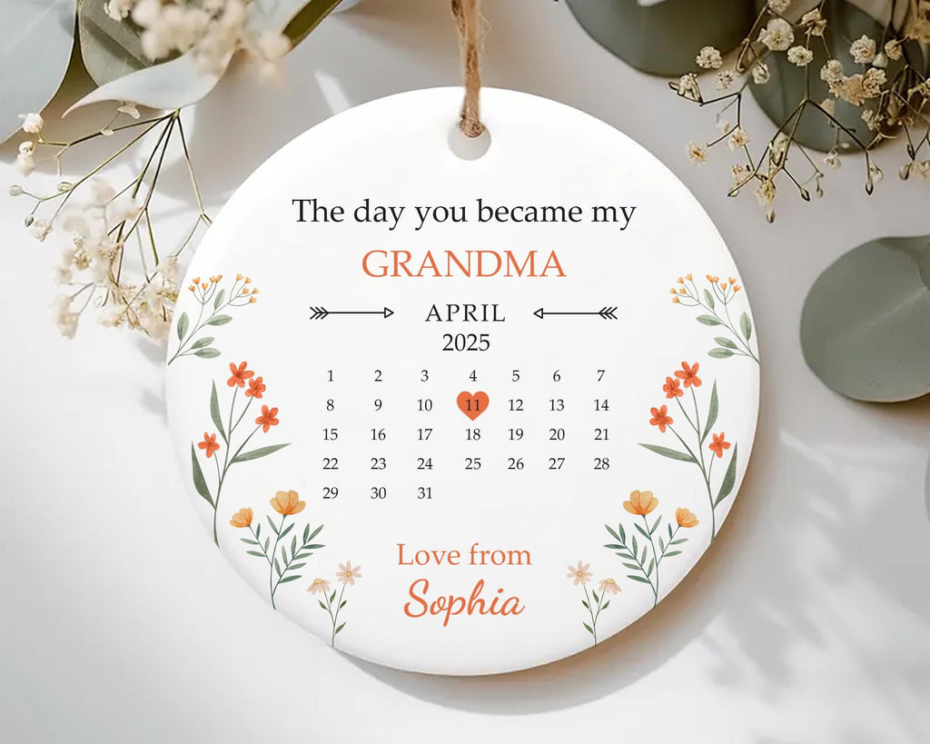 Mum Ornament, Ceramic Keepsake Gift, Mother’s Day Gift for Mum, Birthday Gift for Mom, Thank You Mum Present, Sentimental Gift for Her