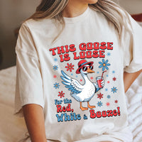 4th of July Goose Short Sleeve T-Shirt
