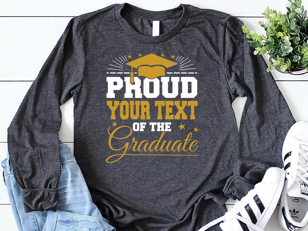 Custom Family Graduation 2025 Long Sleeve Shirt