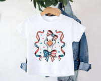4th of July Goose Baby Bodysuit, Baby Shirt, Toddler Sweatshirt - America Coquette Outfit, Patriotic FOJ Bows, Cute Coquette Fourth Gift