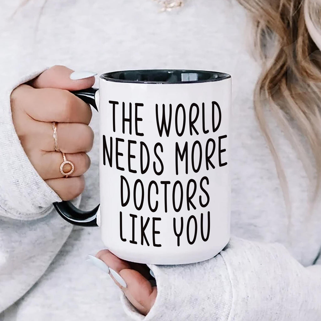 Personalized Doctor Coffee Mug, Custom Medical Gift, Doctor Appreciation Cup, Thank You Mug for Healthcare Worker, Doctor Retirement Gift