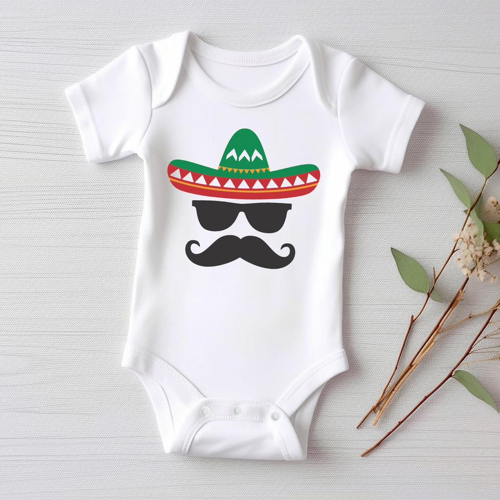 Funny Cinco de Mayo Onesie, Baby Bodysuit, Baby Shirt, Toddler Sweatshirt - Cute Mexican Baby Outfit, Fiesta Baby Shower Gift, Party Clothes