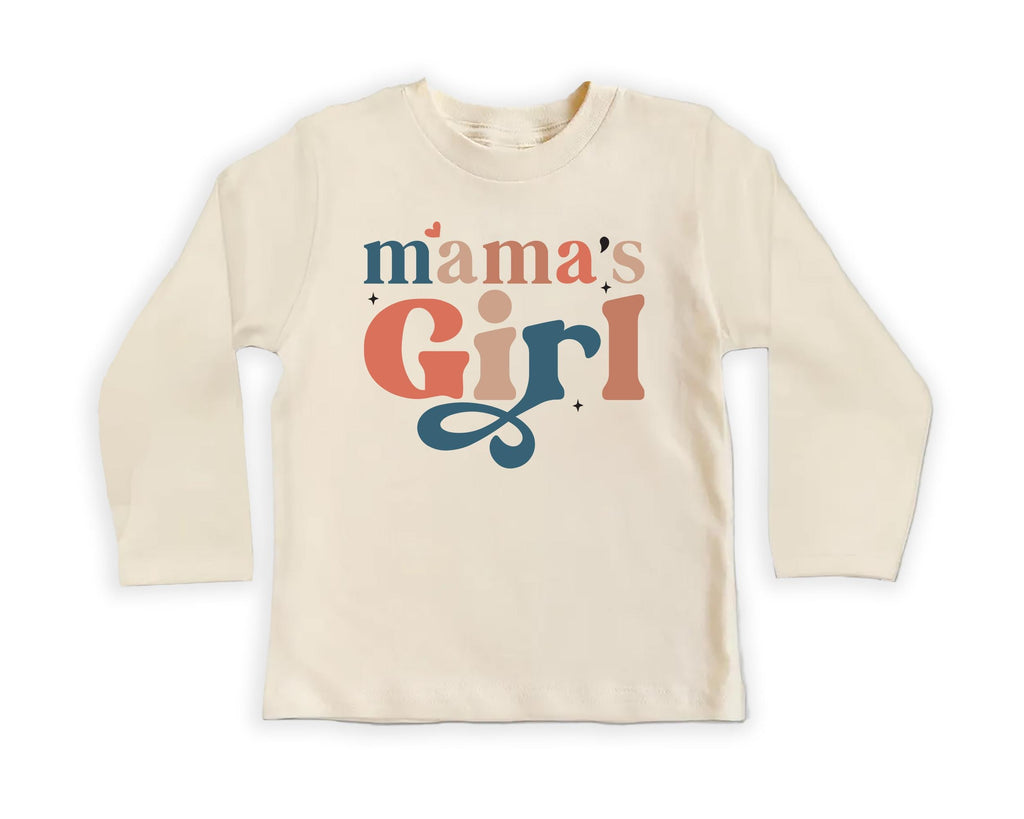 Mama’s Girl Toddler Sweatshirt, Baby Shirt, Onesie, Baby Bodysuit - Cute Baby Outfit, I Love My Mom Baby Gift, Adorable Mom Daughter Clothes
