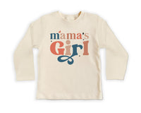Mama’s Girl Toddler Sweatshirt, Baby Shirt, Onesie, Baby Bodysuit - Cute Baby Outfit, I Love My Mom Baby Gift, Adorable Mom Daughter Clothes