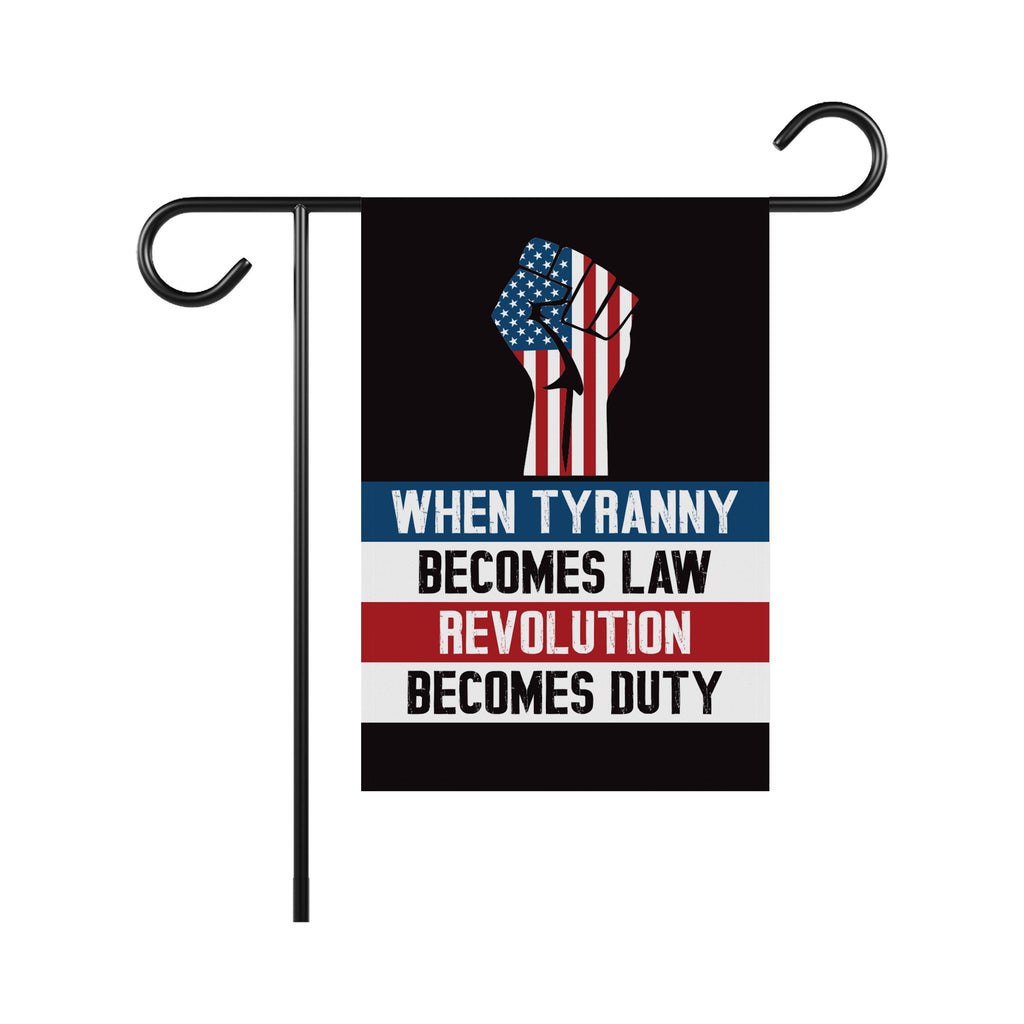 Fight Injustice Garden Flag, 12x18 Inch Double Sided, Resist Hate Flag, Anti-Trump, Funny Anti-Trump Anti-Elon Flag, Political Flag