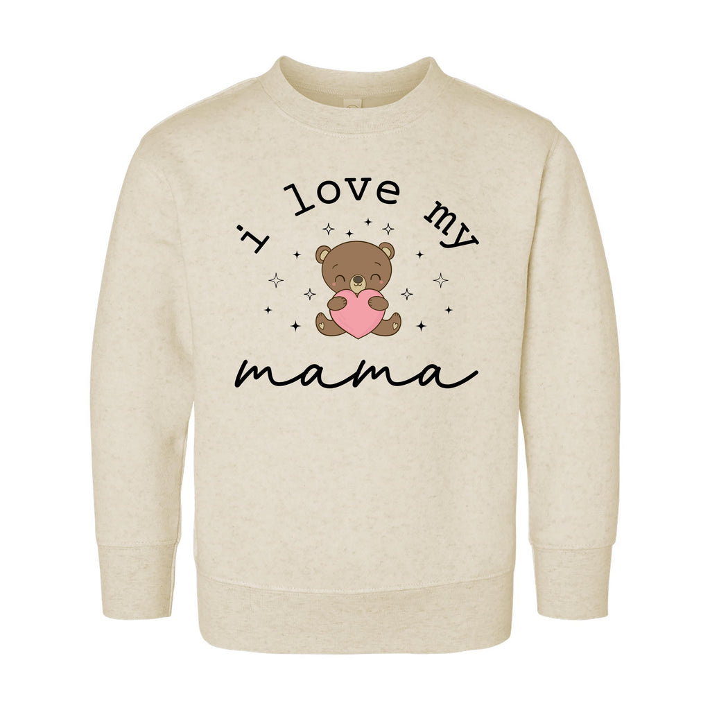 I Love My Mama Onesie, Baby Bodysuit, Baby Shirt, Toddler Sweatshirt - Vintage Baby Outfit, Mama and Baby Gift, Retro Mother’s Day Clothes