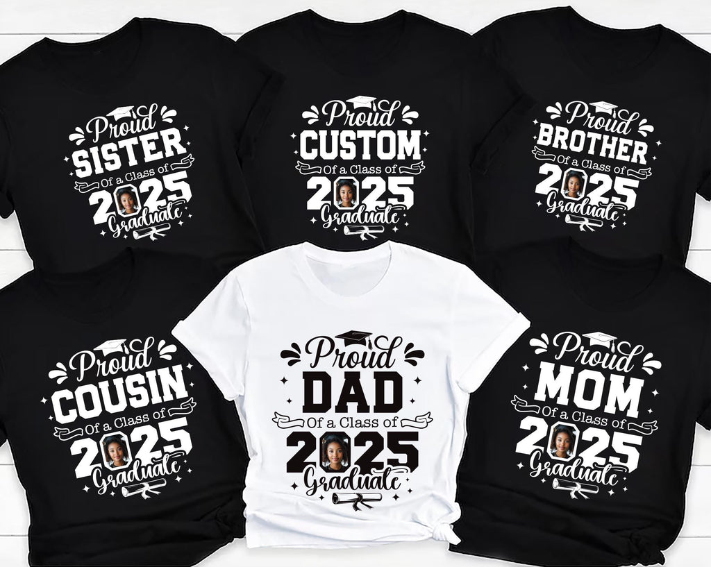 Custom Senior Graduation 2025 Short Sleeve T-Shirt