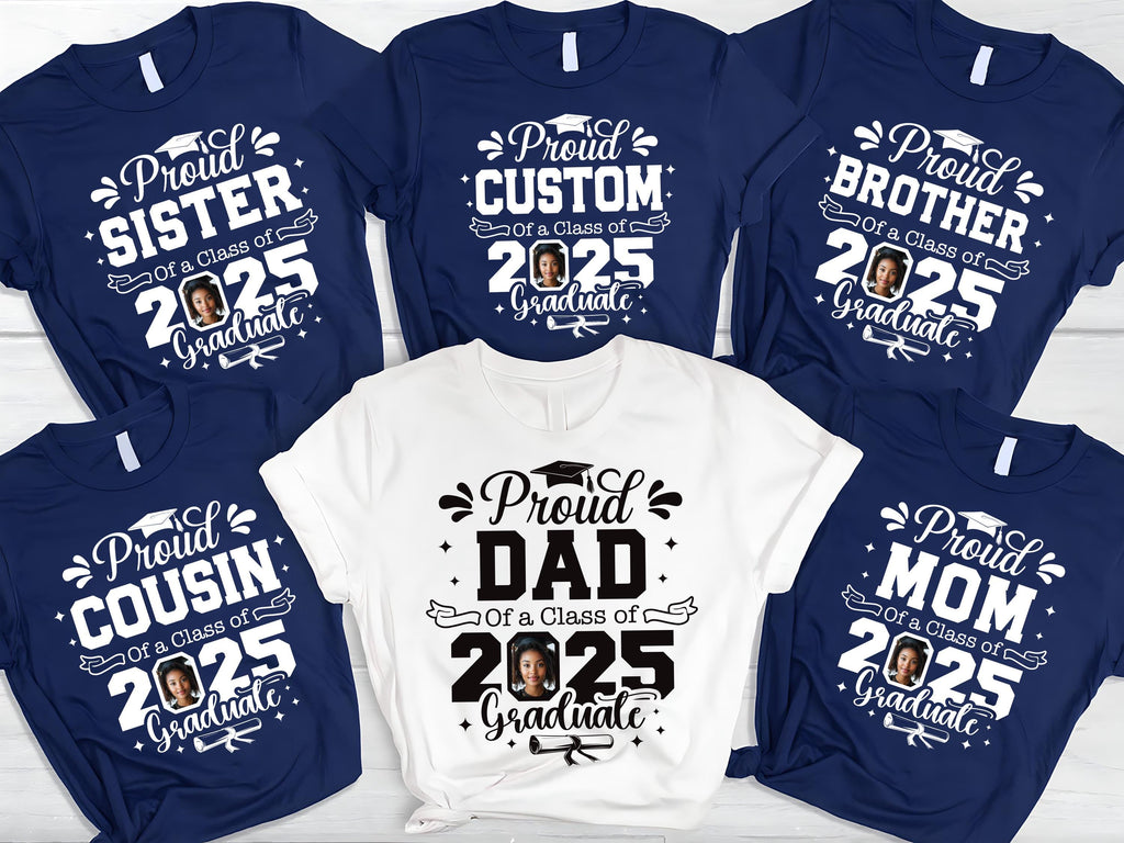 Custom Senior Graduation 2025 Short Sleeve T-Shirt