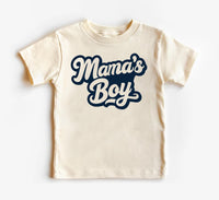 Mama’s Boy Baby Shirt, Onesie, Baby Bodysuit, Toddler Sweatshirt - Retro Boys Outfit, Cute Mama and Son Gift, Vintage Baby Shower Clothes